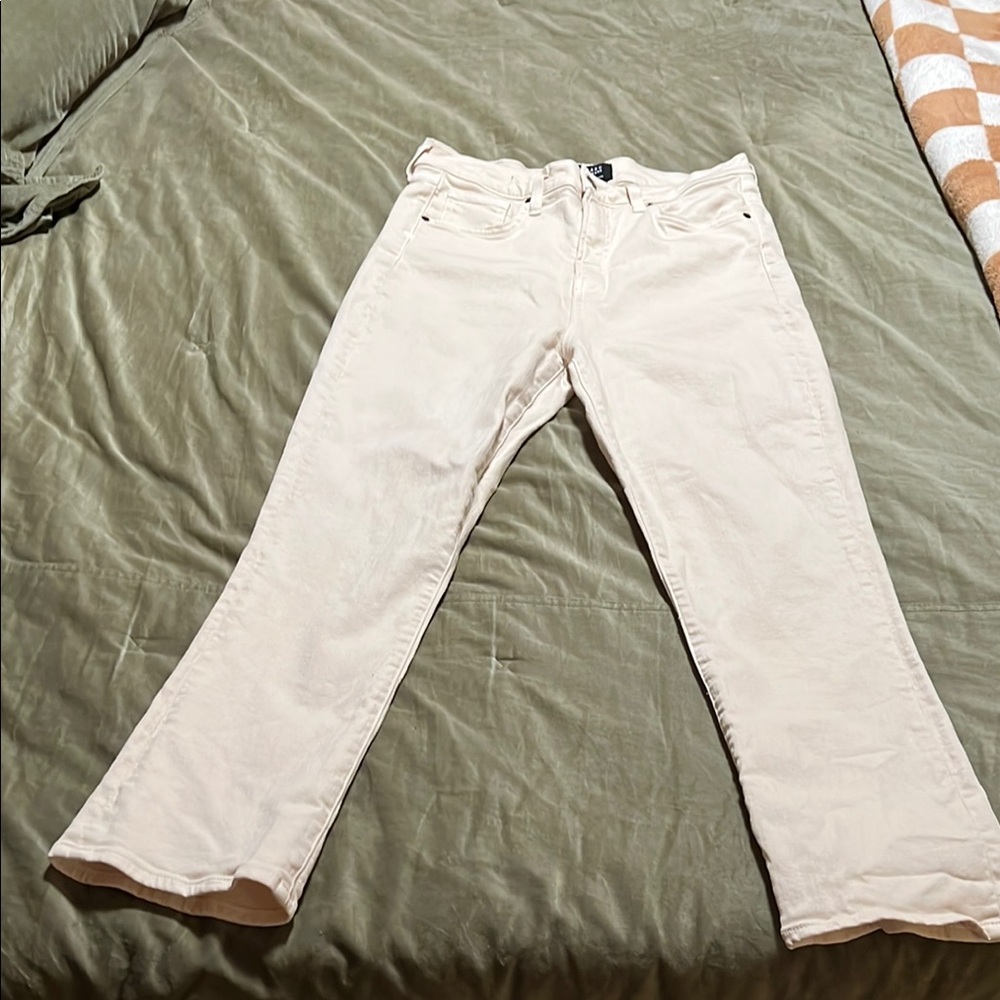 Women's Cream Jeans